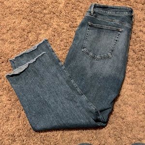 Loft Outlet Curvy Straight Jeans